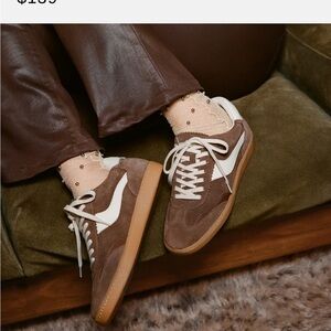 Dolce Vita Brown Suede Sneakers